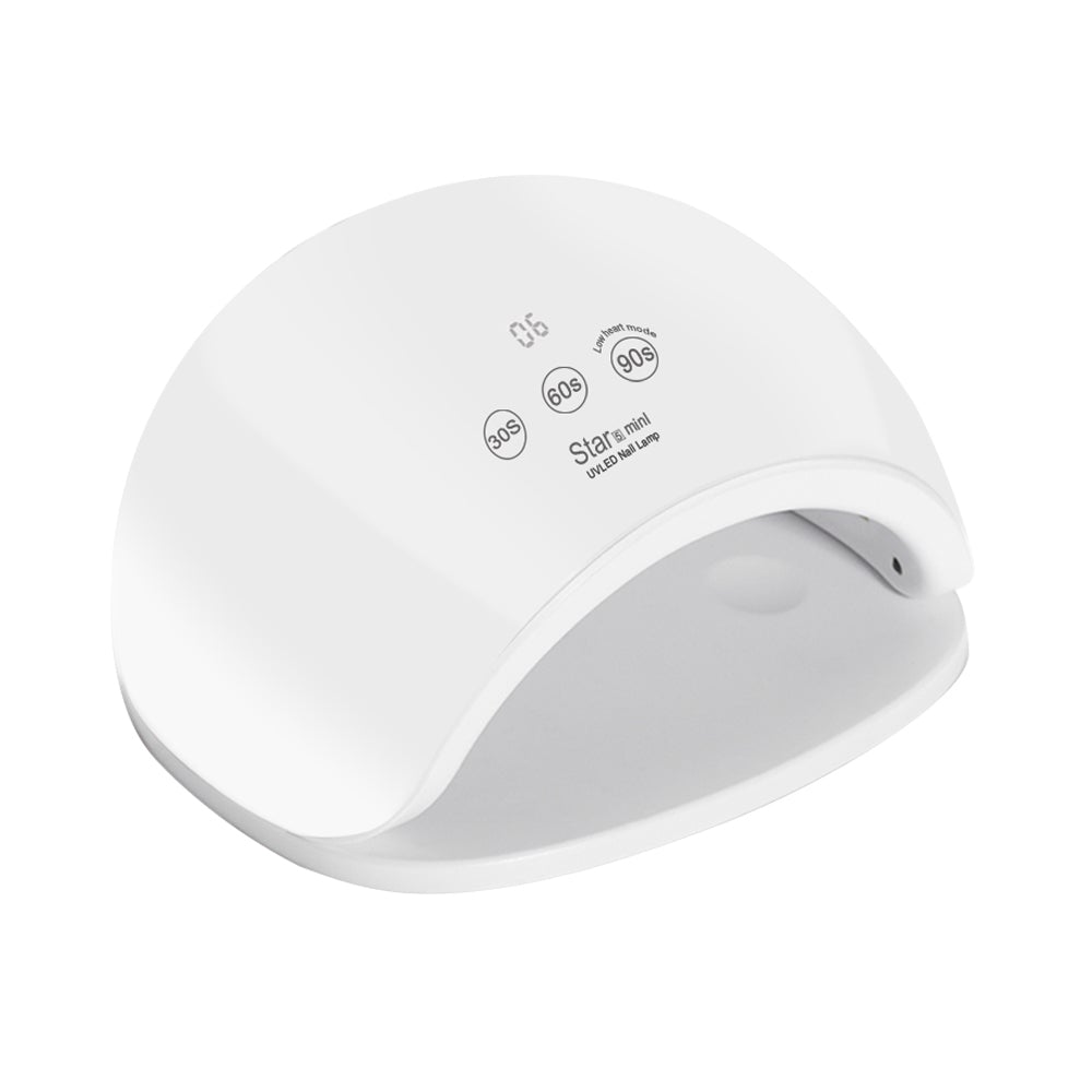 Комбинирана UV/LED лампа за нокти/ гел лак/ маникюр, Star5 Mini 48W с 21 LED диода - Atron Комбинирана UV/LED лампа за нокти/ гел лак/ маникюр, Star5 Mini 48W с 21 LED диода - Atron